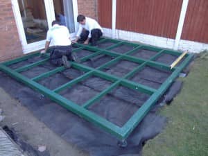 How to Build a Conservatory Base - Conservatory Land Blog
