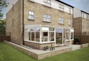 Lean-To Conservatory External 3D Visualisation