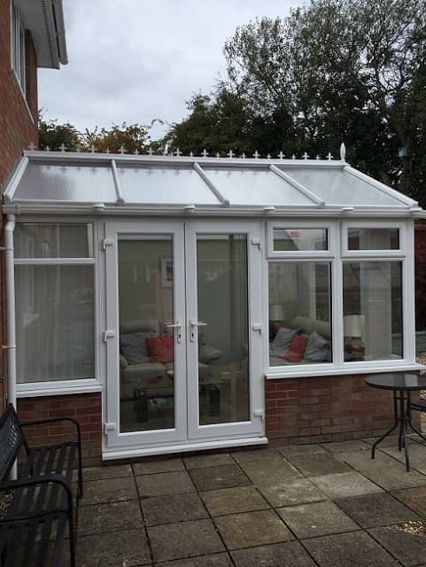 Gable End Conservatory front view - Gwilliam
