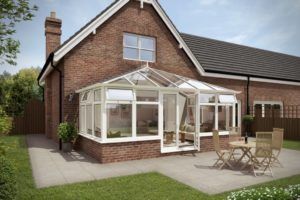 edwardian conservatory external 3D visualisation