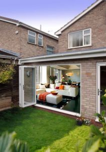 bi-fold conservatory doors