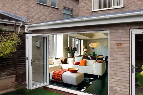 bi-fold conservatory doors