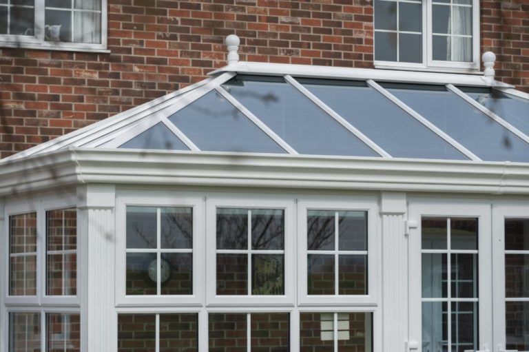 DIY Orangery with Slim Line Fascia