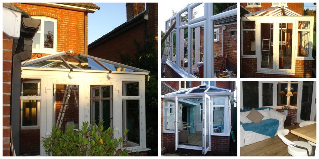 DIY Edwardian style conservatory - Conservatory Land February customer of the month 