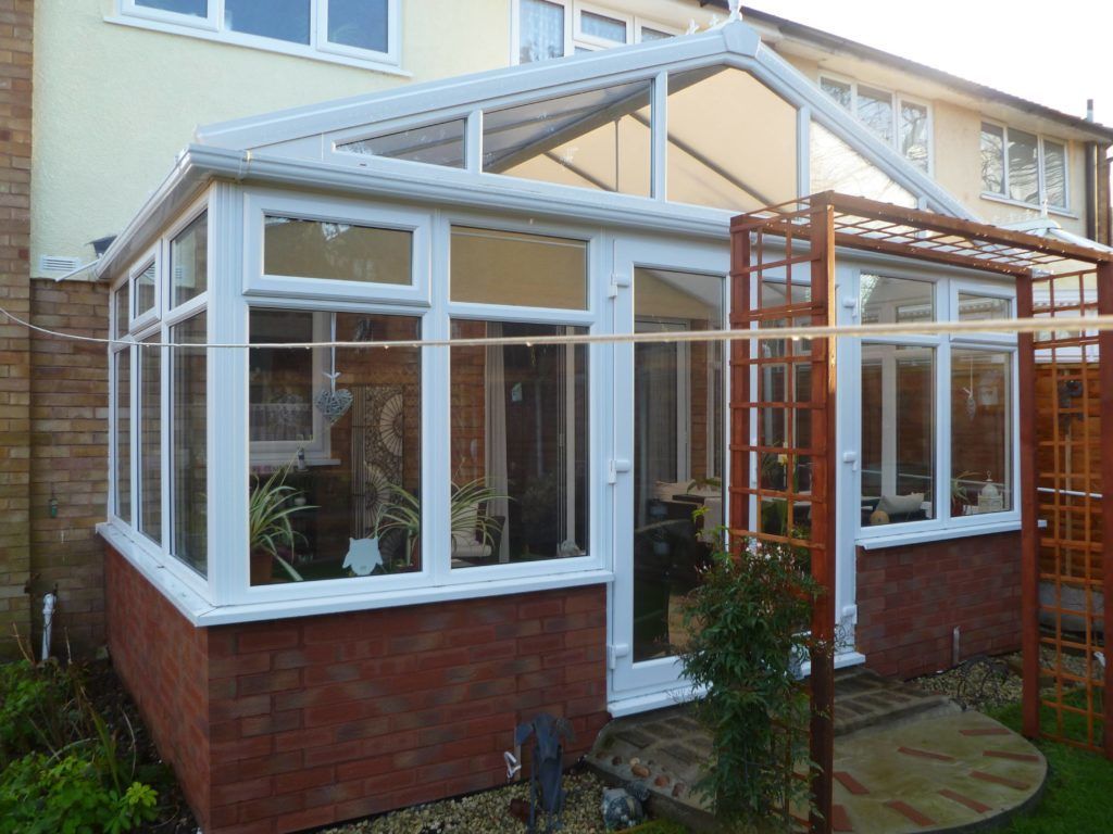 Staffordshire March Customer of the Month - Conservatory Land - diy conservatory outside view