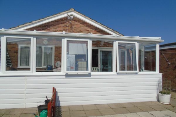 Hipped Lean-To Conservatory