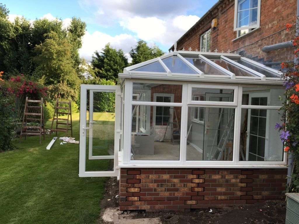 Assembled conservatory