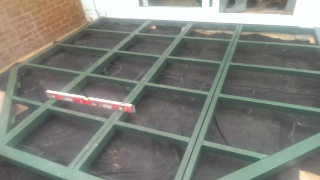 Conservatory Base Frame Construction