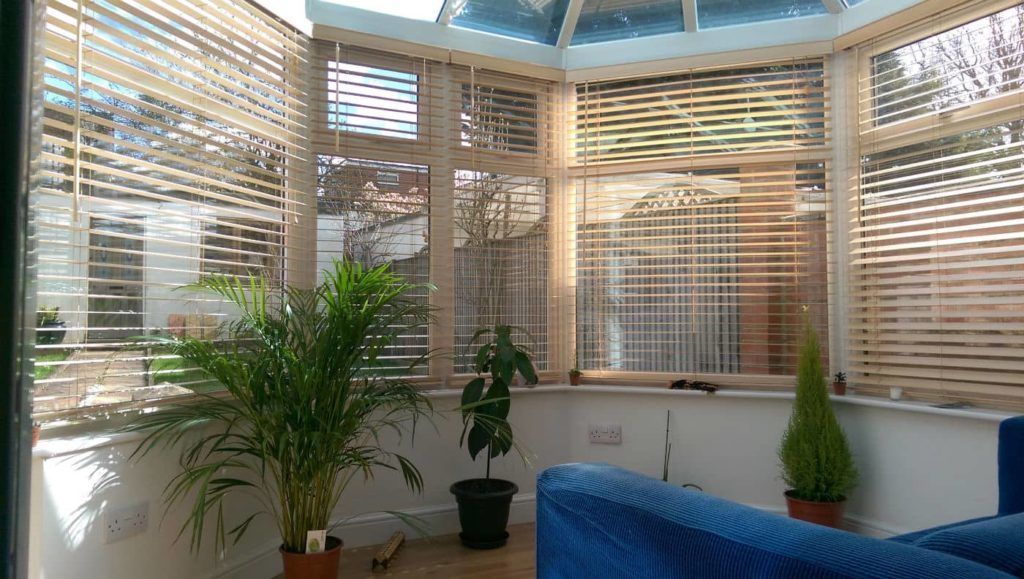 Conservatory interior finished
