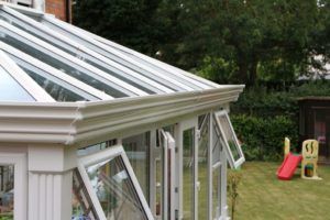 DIY Orangery Glass Roof from Conservatory Land