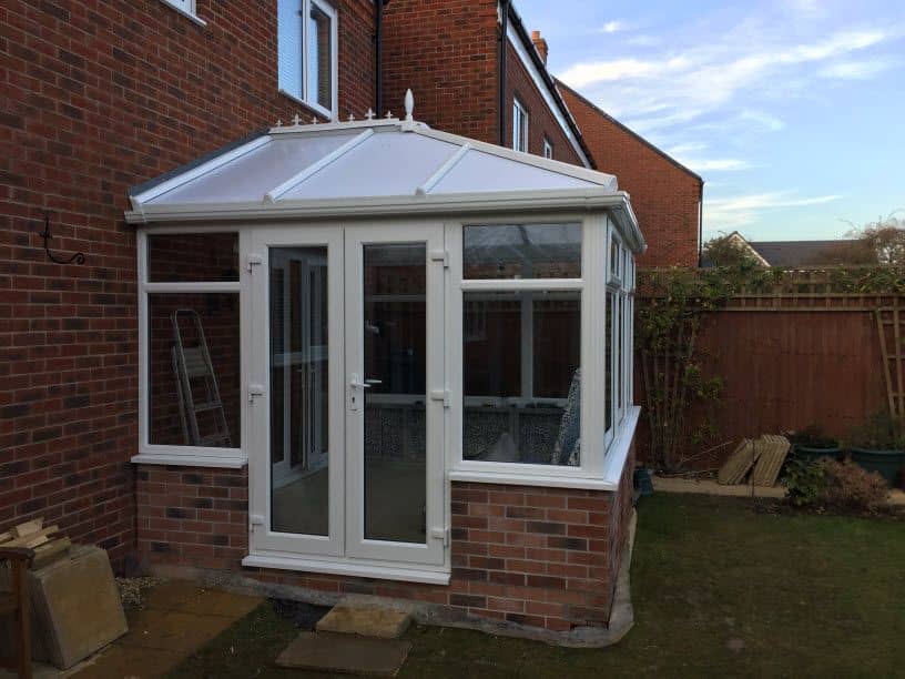 DIY Edwardian conservatory