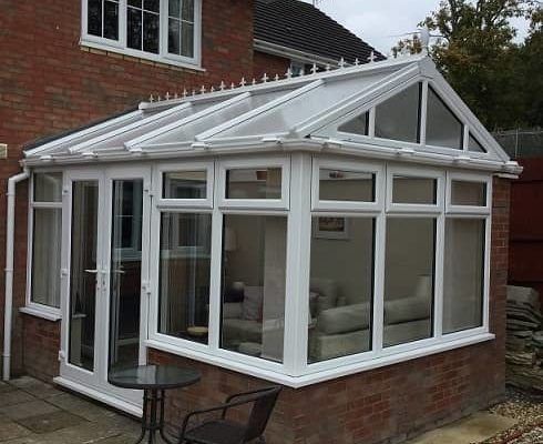 Gable End Conservatory with ConservaBase - Gwilliam