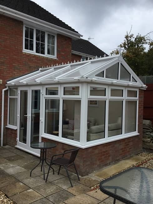 Gable End Conservatory with ConservaBase - Gwilliam