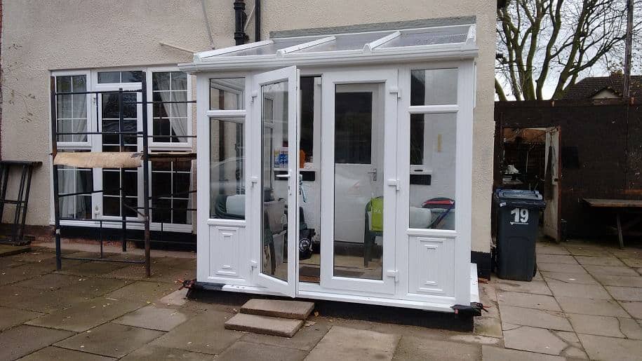 DIY Lean-to conservatory sunlounge After - Mr Scott