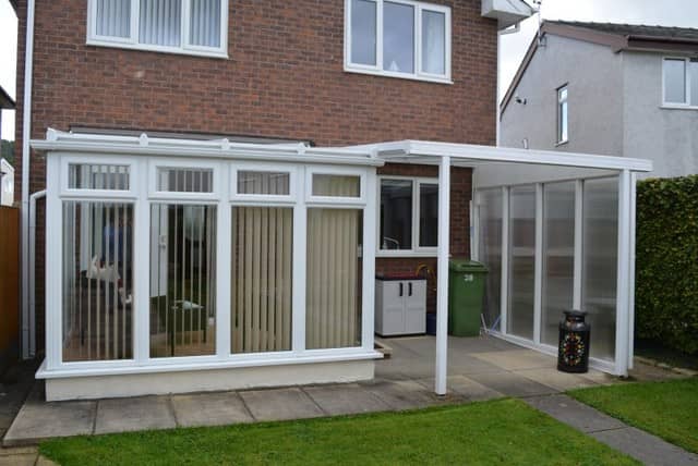 DIY small lean-to conservatory - Mr Robinson