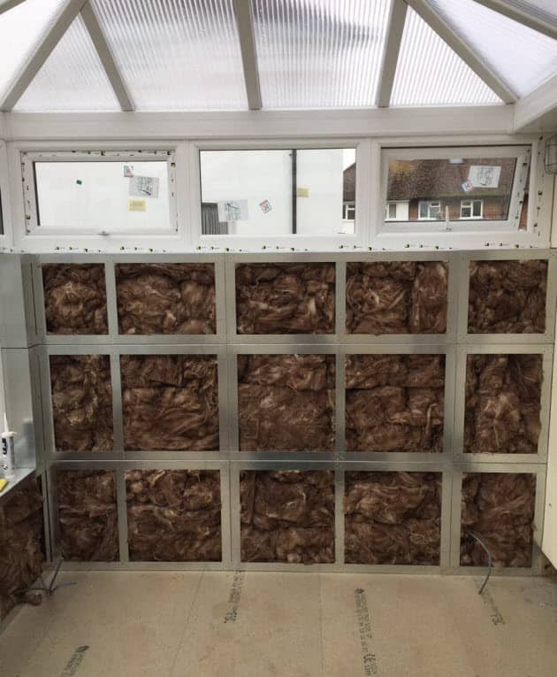 Conservatory wall insulation - Miss Kafeero