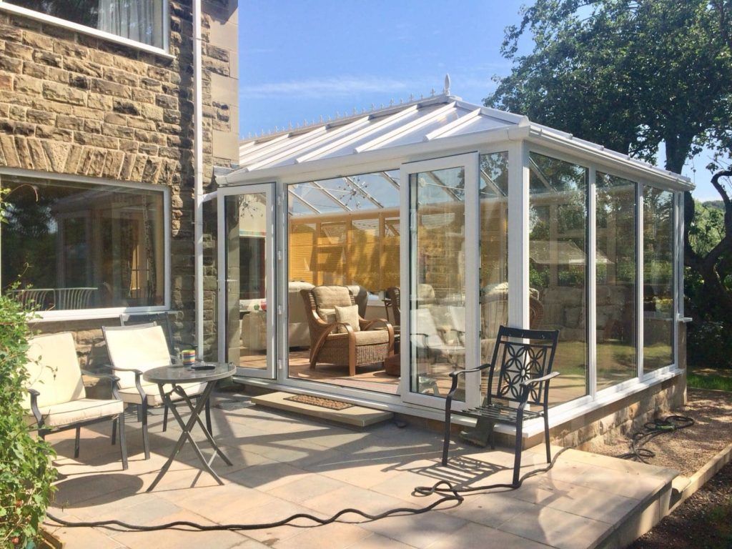 Edwardian Conservatory Patio View
