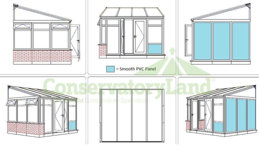 Lean To Conservatory CAD