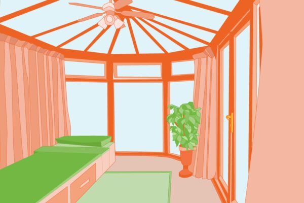 conservatory bedroom