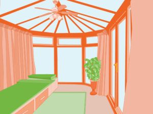 conservatory bedroom