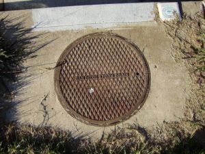 Image of a drain