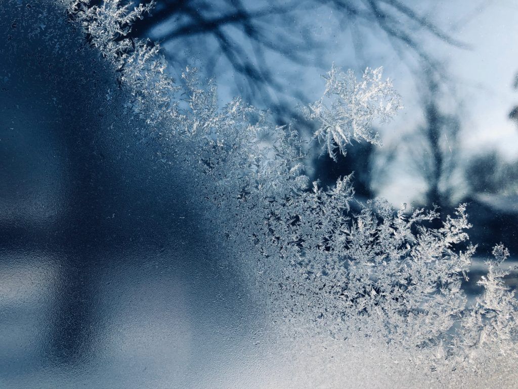 frozen window