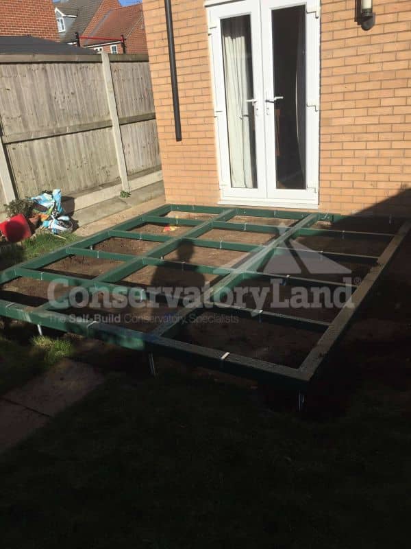 DIY conservatory base - Mr Samaraweera