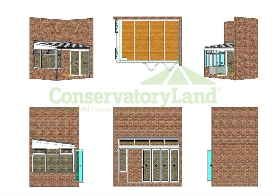 Conservatory CAD drawing - Mr Jones Feb 2019