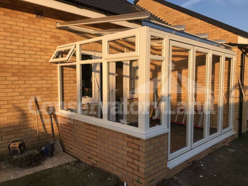 Mr Jones - two-sided lean-to conservatory