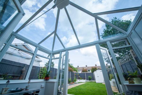 glass roof conservatory