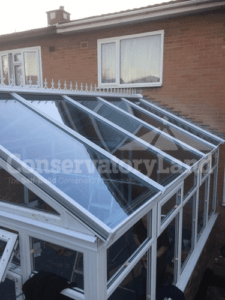 large gable front conservatory roof
