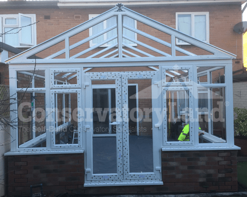 Large Gable Front Conservatory