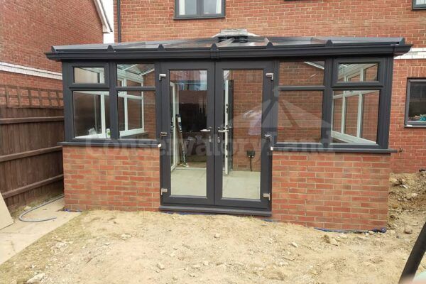Hipped Lean to Conservatory