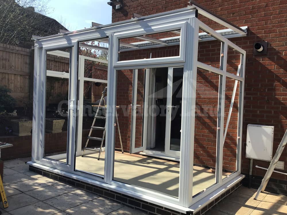 lean to conservatory structure