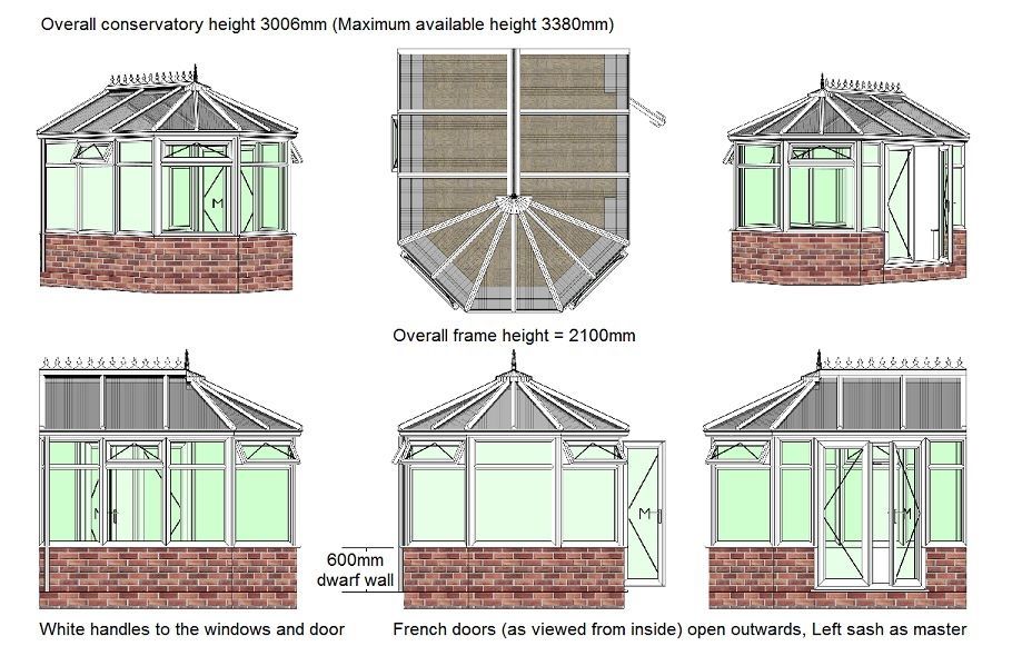 CAD victorian conservatory