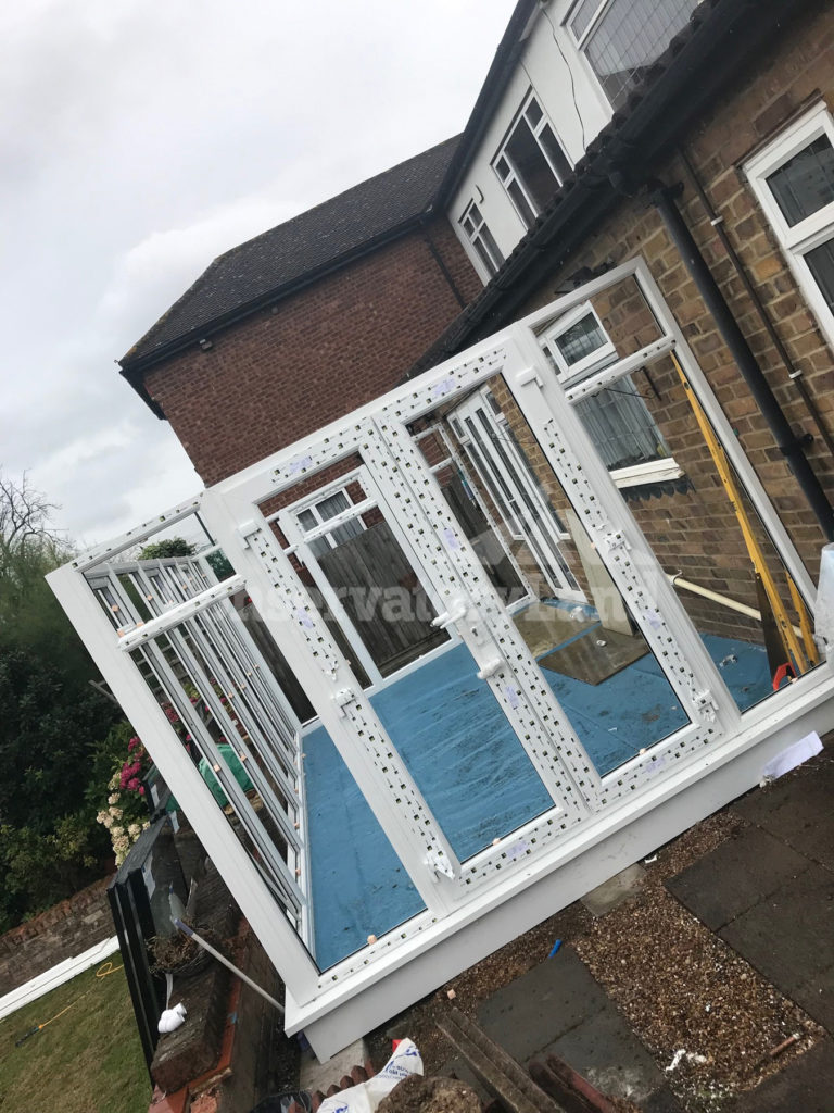 conservatory frame white