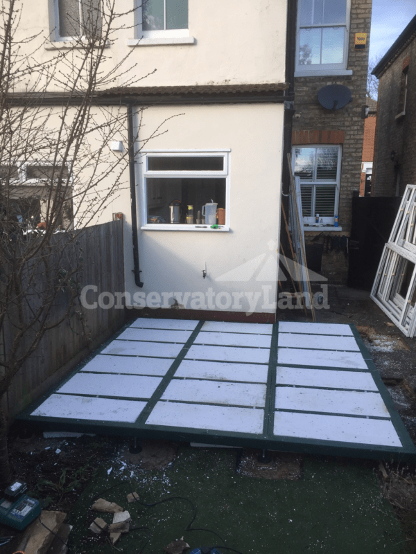 ConservaBase conservatory base installation