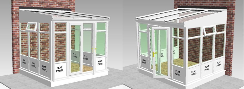 lean to conservatory plans