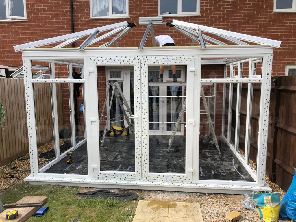 Hipped-Back Edwardian Conservatory Installation