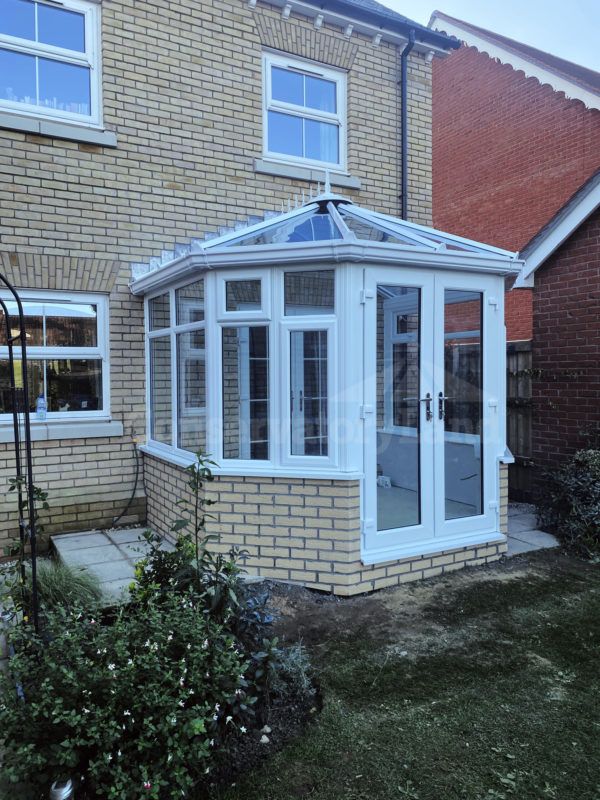 finished victorian style conservatory