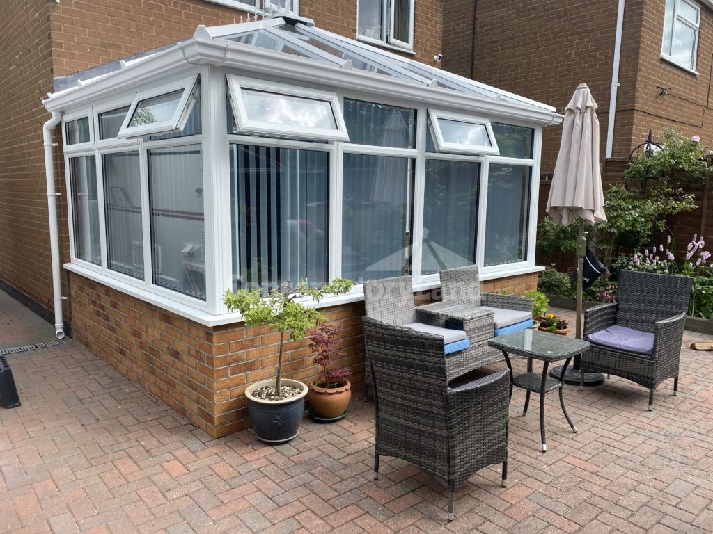 External view of new edwardian conservatory