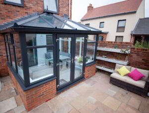 grey dwarf-wall conservatory