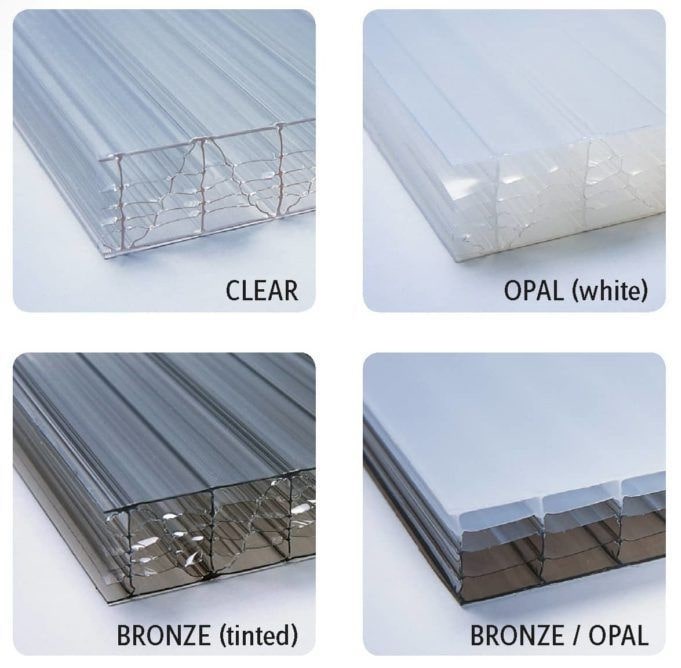 conservatory polycarbonate roof glazing options