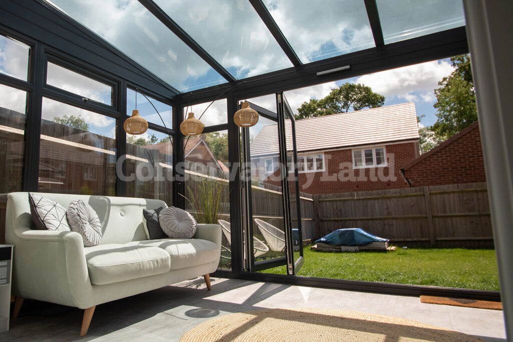 interior of a lean-to conservatory in Reading