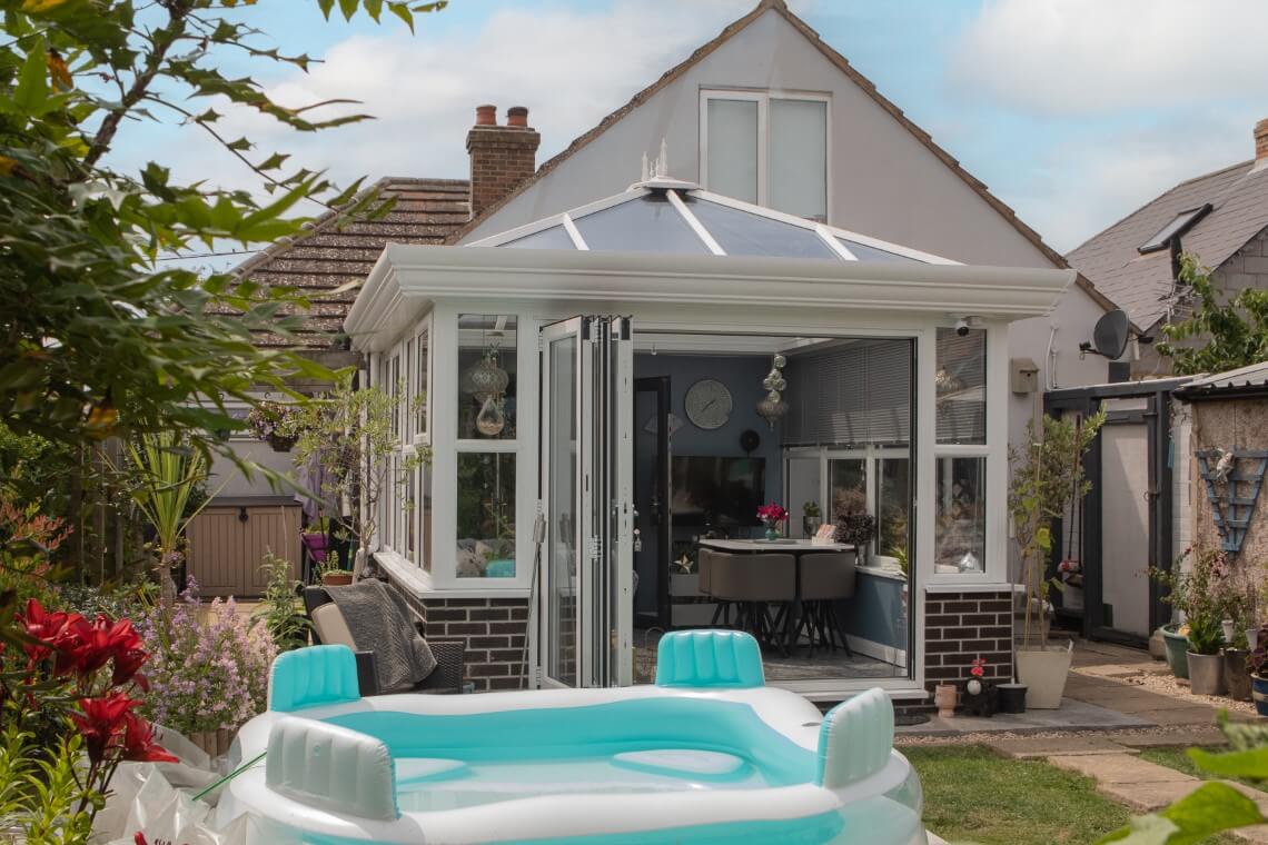 hipped back orangery ideas