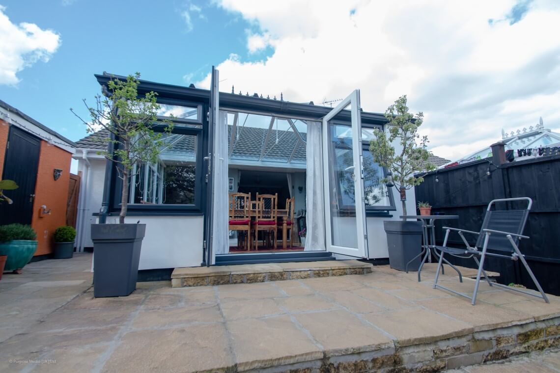 grey conservatory in somerset