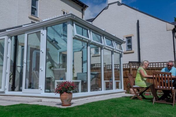 glass conservatory extension