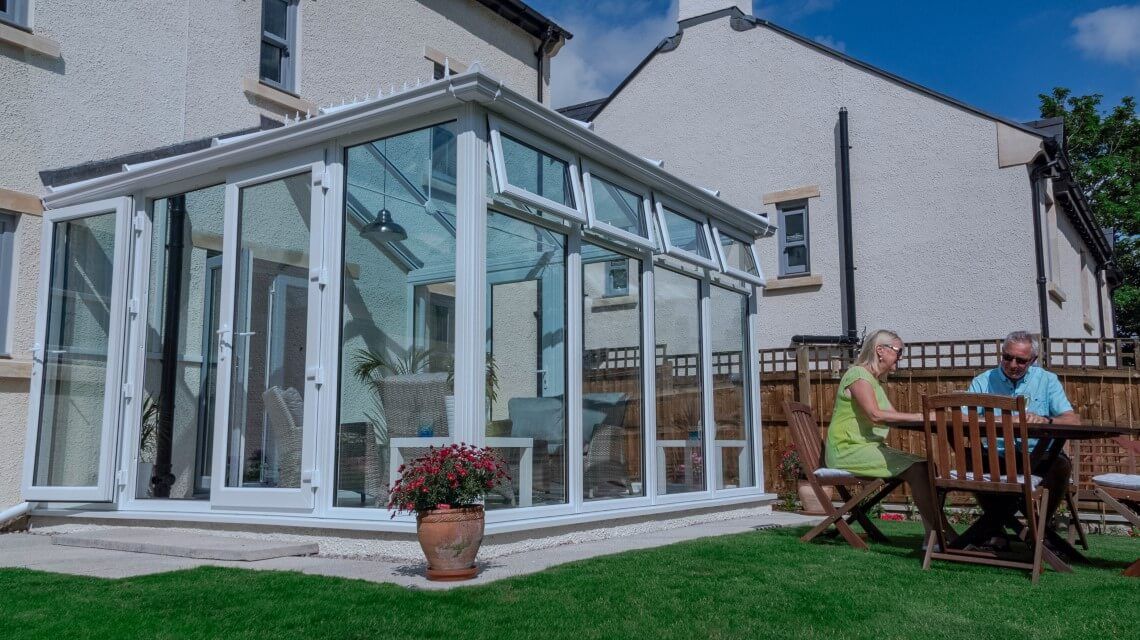 glass extension conservatory